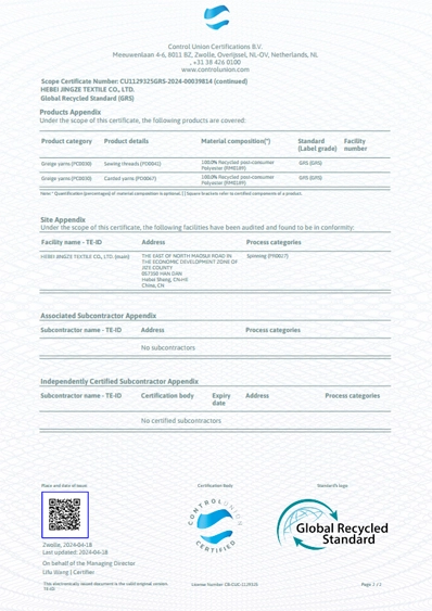 Certificados de SCOPE