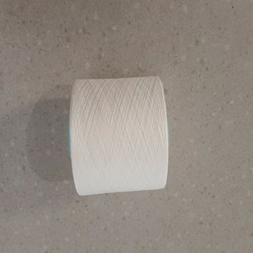 Fabricante de fibra de poliéster virgen hilo de poliéster blanco